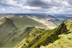 View from Pen y fan summit 7