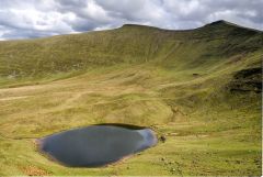 View from Pen y fan pool