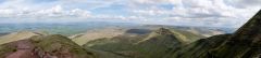 View from Pen y fan summit