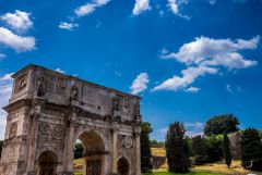 The Arch of Constantine Roma, Italy.