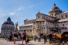 The Piazza dei Miracoli Pisa, Italy