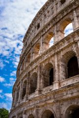 The Colosseum in Roma, Italy.