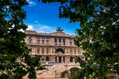 Palace of Justice in Roma, Italy.