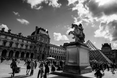 The Louvre in Paris, France