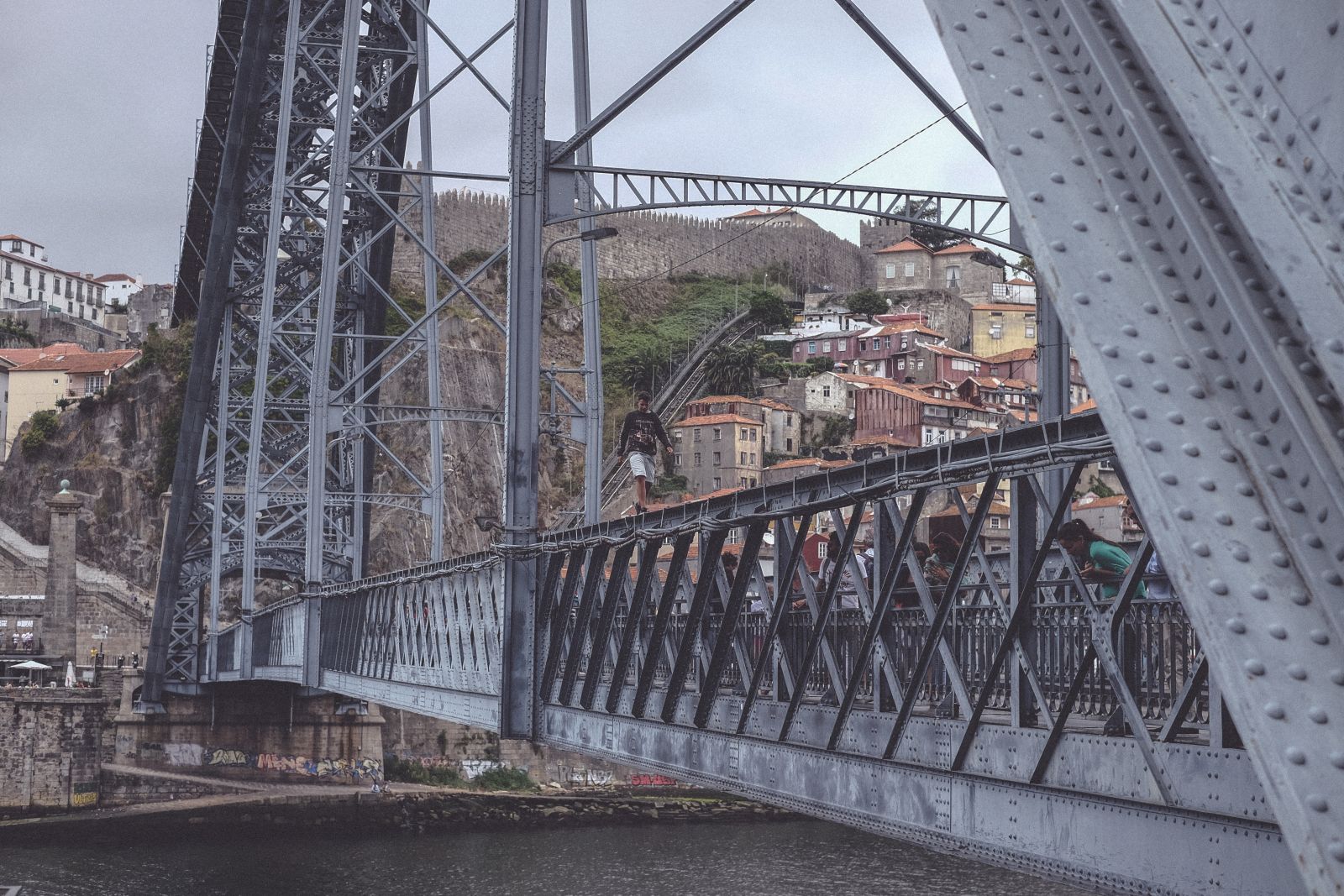 The kids from the bridge