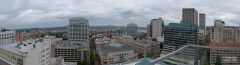 Panoramic view of Downtown Portland Oregon