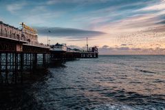 Starling Murmuration at Brighton Pier