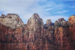 Towers of the virgin, Zion