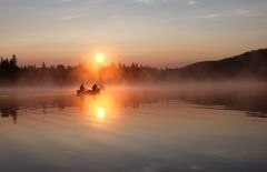 sunrise on the algonquin