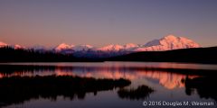 Denali @ Wonder Lank, Alpenglow