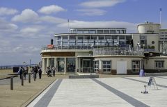 Cafe on the sea front