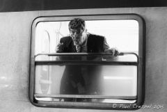 Capotreno / Train Guard leaving station