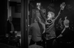 Easter evening - the partying welshman