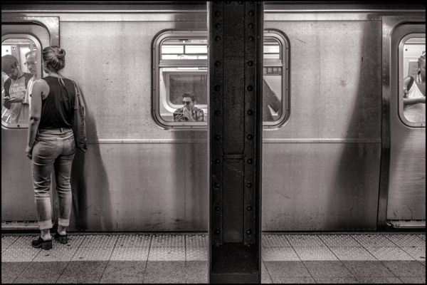 Uptown A Train, 14th Street, NYC, NY