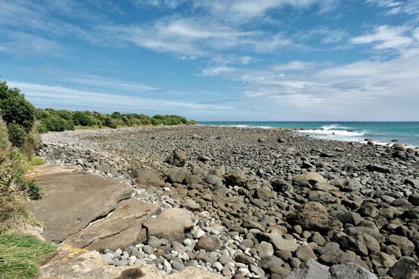 coastal ... taranaki new zealand ... 180 degrees back from the previous photograph