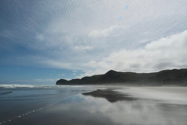 a stroll along the beach