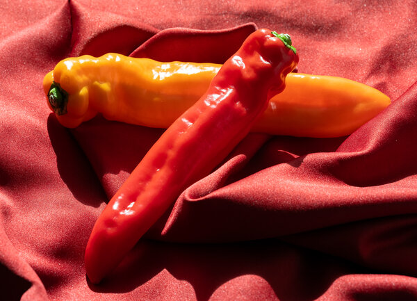 Study in red and yellow