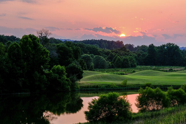 July 2021 Sunset in Central Virginia