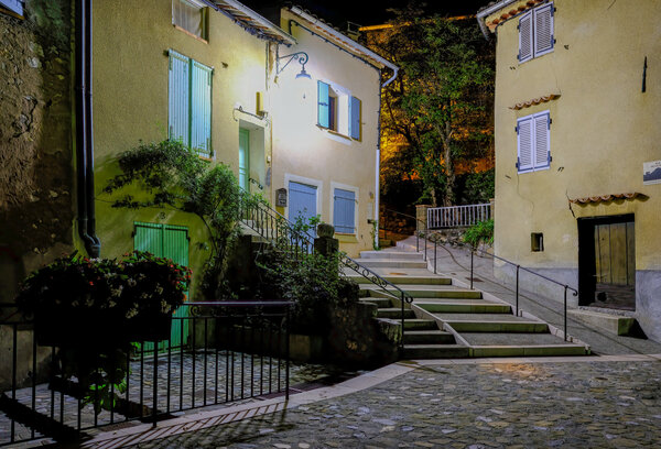 Glimpse of Castellane
