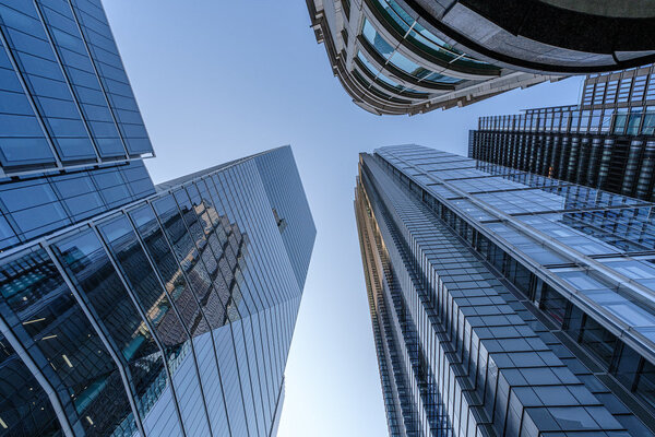 Heron Tower, and 100 Bishopsgate in London City Centre.